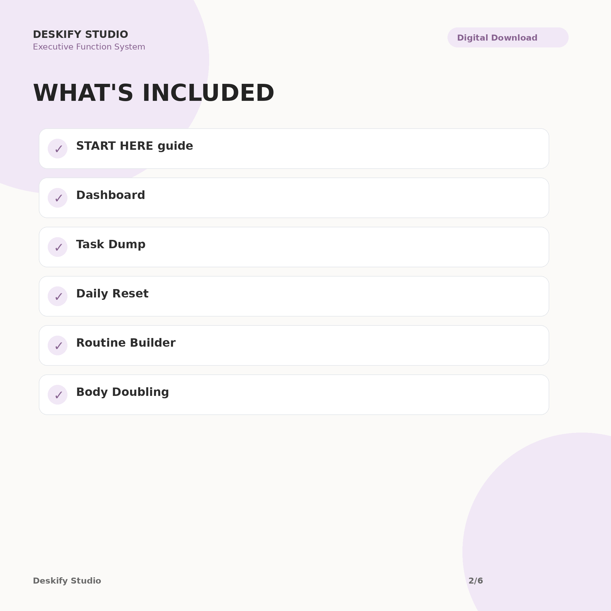 ADHD-Friendly Life Admin Command Center