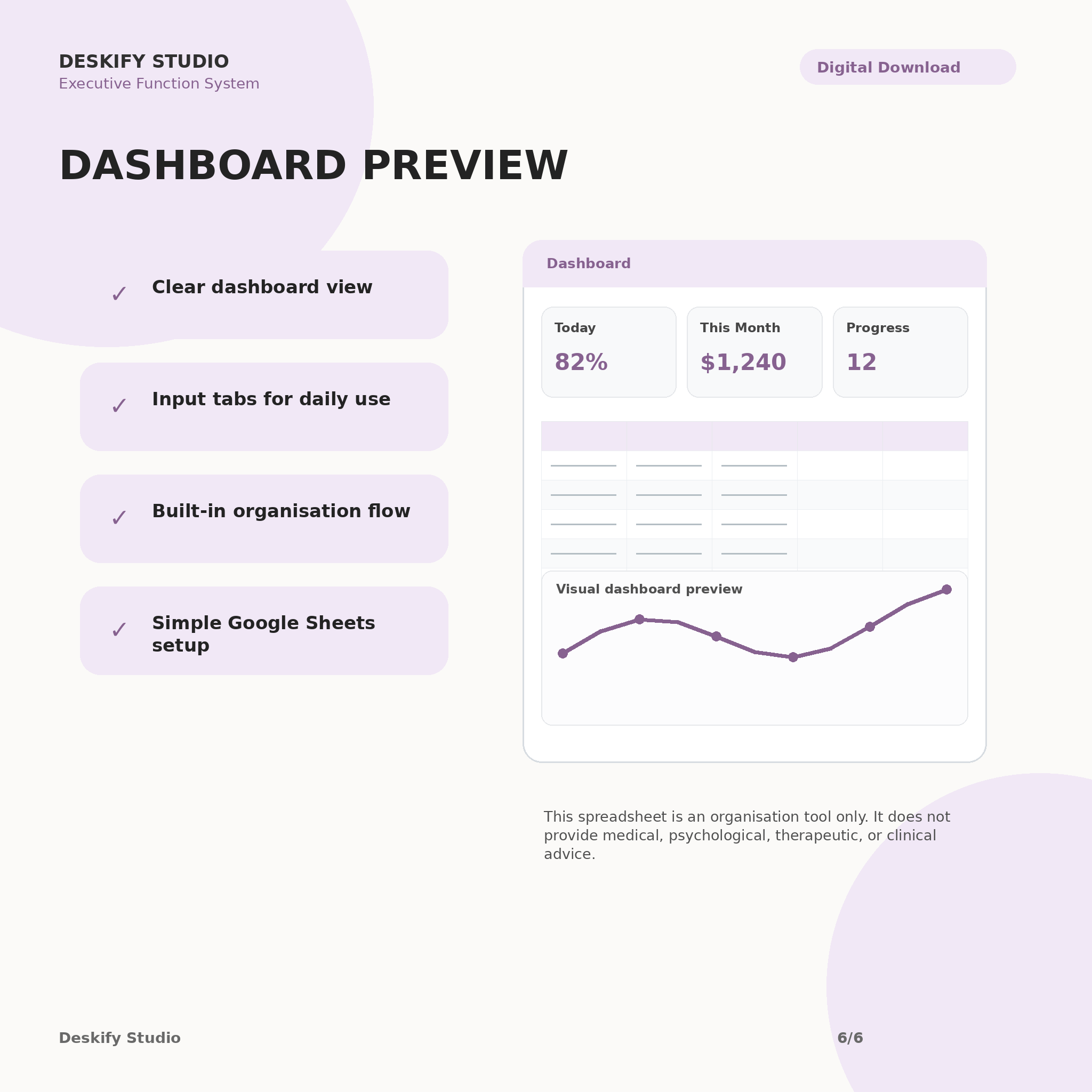 ADHD-Friendly Life Admin Command Center